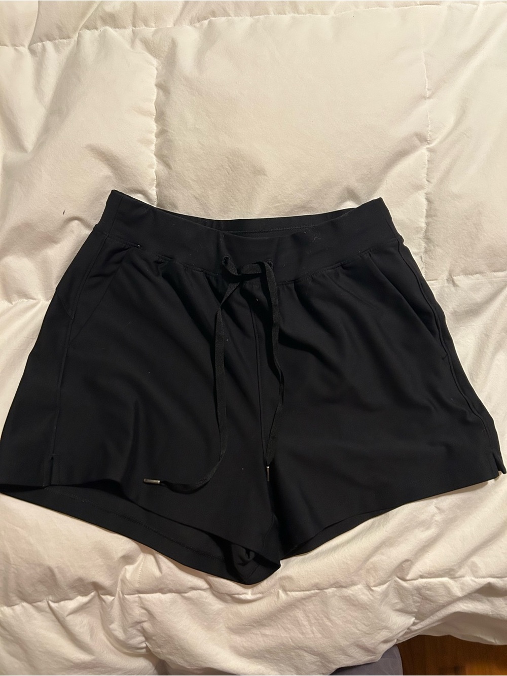 Old Navy Black Women's Athletic Drawstring Shorts
